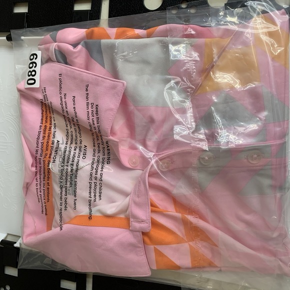 NWT Nike Women's XL Dry Victory Prism Print Sleeveless Golf Polo Collared - Picture 9 of 9